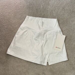 NWT Lululemon align wrap front tennis skirt with Built-in Shorts size 4